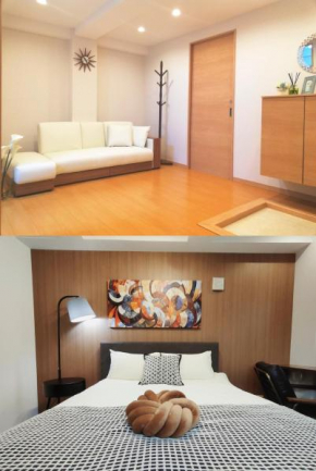 2池袋最中心 两室一厅 池袋站10分 2 rooms Ikebukuro center 10 mins to ST Max 7P 直达新宿 涉谷 表参道 池袋 上野 代代木 银座 原宿